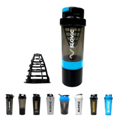 Deals and Offers on - SLOVIC Leak-Proof Gym Shaker | Protein Shaker with Tornado Blender | BPA-Free | 500 ml with Extra Compartment | Pro-Shaker Deals, Discounts & Offers on - SLOVIC Leak-Proof Gym Shaker | Protein Shaker with Tornado Blender | BPA-Free | 500 ml with Extra Compartment | Pro-Shaker