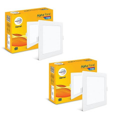 Deals and Offers on - wipro Garnet 7W Square LED Alpha Panel | Neutral White Light (4000K) | Recessed Down Light Deals, Discounts & Offers on - wipro Garnet 7W Square LED Alpha Panel | Neutral White Light (4000K) | Recessed Down Light