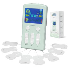 Deals, Discounts & Offers on  - Caresmith Revive Tens Machine For Physiotherapy | Dual Channels, 25 Modes & 50 Intensity Levels | Rechargeable Electric Massager Therapy Machine | Muscle Stimulator