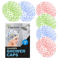 Deals, Discounts & Offers on Beauty Care - TRICSTER Shower Cap Set of 6