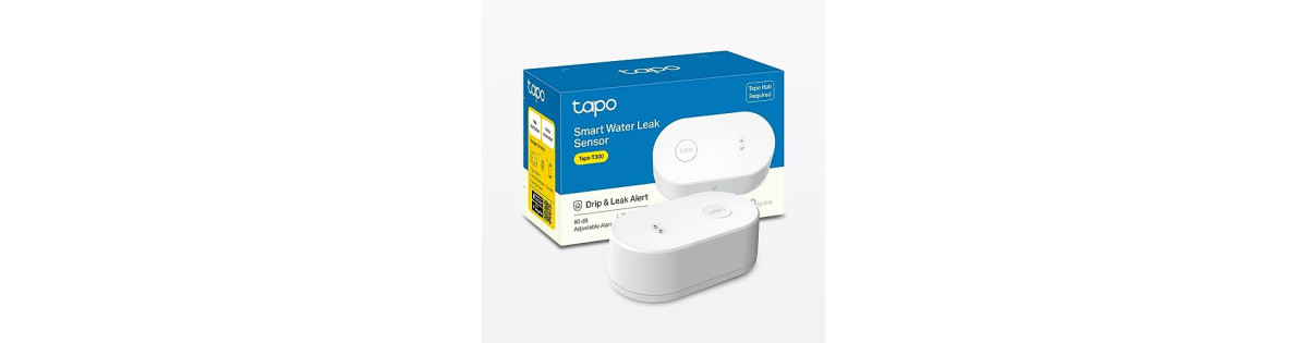 Buy TP-Link Tapo T300 Smart Water Leak Sensor , 90 dB Dripping & Leaking  Alarm, IP66 Waterproof, Hub Supported @ $35.46