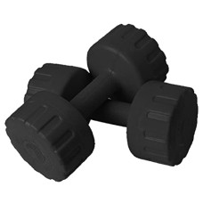 Deals, Discounts & Offers on  - [Size 2 Kg (1 Kg x 2)] Aurion PVC Dumbbells Weights Fitness Home Gym Exercise Barbell Light Heavy