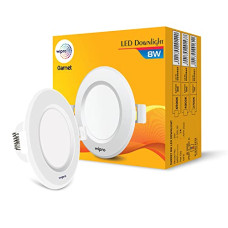 Deals and Offers on - wipro Polycarbonate Garnet 8W Round Downlight Junction Box | Warm White (2700K) | Glare-Free Design | Recessed Downlighter For False Ceiling | Cutout ? 3 Inch | Pack Of 1 Deals, Discounts & Offers on - wipro Polycarbonate Garnet 8W Round Downlight Junction Box | Warm White (2700K) | Glare-Free Design | Recessed Downlighter For False Ceiling | Cutout ? 3 Inch | Pack Of 1