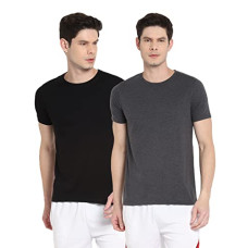 Deals, Discounts & Offers on Men - [Size S] Ap'pulse Men's SS RN Sports Tshirt(Pack of 2)