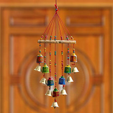 Deals and Offers on - eCraftIndia Handcrafted Decorative Wall/Door/Window Hanging Bells Chimes Showpieces Deals, Discounts & Offers on - eCraftIndia Handcrafted Decorative Wall/Door/Window Hanging Bells Chimes Showpieces