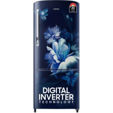 Deals, Discounts & Offers on Home Appliances - [Use HDFC Credit Card] SAMSUNG 183 L Direct Cool Single Door 5 Star Refrigerator(Midnight Blossom Blue, RR20D2725UZ/NL)