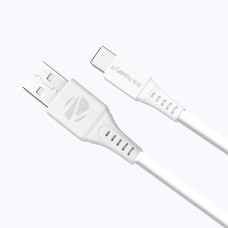 Deals and Offers on - ZEBRONICS ZEB-TU240P USB to Type C,2.4 Amps 18watts,1 Meter, Charge & sync,PVC(White) Deals, Discounts & Offers on - ZEBRONICS ZEB-TU240P USB to Type C,2.4 Amps 18watts,1 Meter, Charge & sync,PVC(White)