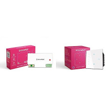 Deals and Offers on - HomeMate WiFi 4 Node Smart Switch & HomeMate Wi-Fi Smart Fan Regulator Touch Switch (Pack of 1, White) Deals, Discounts & Offers on - HomeMate WiFi 4 Node Smart Switch & HomeMate Wi-Fi Smart Fan Regulator Touch Switch (Pack of 1, White)
