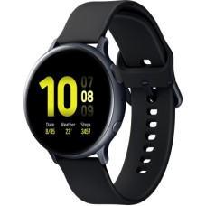 Deals and Offers on - SAMSUNG Galaxy Watch Active 2 Aluminium AMOLED Display with Upto 5 Days Battery Life(Black Strap, Regular) Deals, Discounts & Offers on - SAMSUNG Galaxy Watch Active 2 Aluminium AMOLED Display with Upto 5 Days Battery Life(Black Strap, Regular)