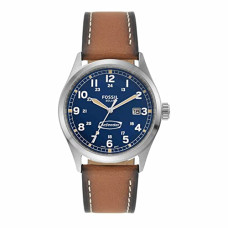 Deals, Discounts & Offers on Men - Fossil Defender Solar-Powered Analog Blue Dial Men's Watch-FS5975