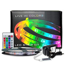 Deals, Discounts & Offers on  - Desidiya 5 Meter 300 Led 5050 Premium RGB Led Strip with Adapter/Connector/Driver