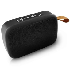 Deals, Discounts & Offers on Electronics - SYVO Soul 100 Bluetooth 5.0 Wireless IPX4 Super Bass, HD Sound, Aluminium Alloy Portable 3W Bluetooth Speaker with Mic (Black)