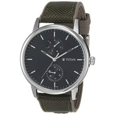 Deals, Discounts & Offers on Men - Titan Athleisure Analog Black Dial Men's Watch-NN90118SP02/NP90118SP02