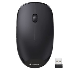 Deals and Offers on - Zebronics HAZE Wireless mouse Deals, Discounts & Offers on - Zebronics HAZE Wireless mouse