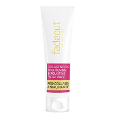 Deals, Discounts & Offers on Beauty Care - Fade Out Collagen Boost Brightening Exfoliating Face Wash, 100ml | Facial Wash with Pro-Collagen and Niacinamide | Face Wash
