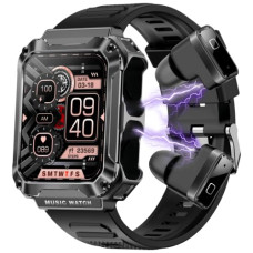 Deals, Discounts & Offers on Electronics - WatchOut WearPods Teens Smartwatch with Wireless Earbuds, GPS Fitness Tracker, Music Storage, Heart Rate, Always-on HD display, Best Headphones & Smart watch in one gift