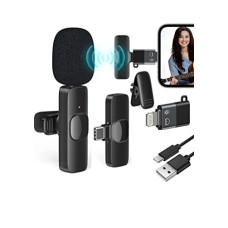 Deals and Offers on - Careflection K8 Wireless Microphone, Digital Mini Portable Recording Clip Omnidirectional Microphone (Black) Deals, Discounts & Offers on - Careflection K8 Wireless Microphone, Digital Mini Portable Recording Clip Omnidirectional Microphone (Black)