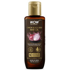 Deals, Discounts & Offers on Beauty Care - WOW Skin Science Onion Hair Oil For Hair Growth And Hair Fall Control - With Black Seed Oil Extracts - 25Ml, 25 Grams