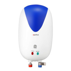 Deals, Discounts & Offers on  - ACTIVA Instant 3 LTR 3 KVA Special Anti Rust Coated 0.7 MM stainless steel Tank, Full Abs Body Premium Water geyser Come With 5 Years Warranty (White),?Wall