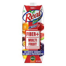 Deals, Discounts & Offers on  - Real Activ Fiber Multi Fruit 1L  No Added Sugars & Preservative