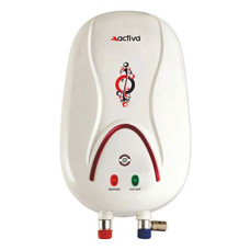 Deals, Discounts & Offers on  - ACTIVA 3 KVA Instant 1 Litre. Anti Rust Coated Tank Geyser with Full ABS Body, 5 Year Warranty HOTMAK (Ivory),Wall