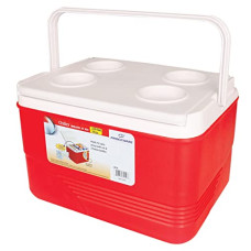 Deals and Offers on - Princeware Insulated 3414 Chiller Ice Box 14 LTR, Red Deals, Discounts & Offers on - Princeware Insulated 3414 Chiller Ice Box 14 LTR, Red