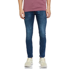 Deals, Discounts & Offers on Men - Spykar Men's Super Skinny Fit Low-Rise Jeans (Ankle Length)