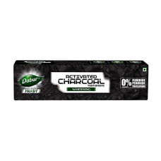 Deals, Discounts & Offers on  - DABUR Herb'L Activated Charcoal Toothpaste-120G|Black Gel Toothpaste|Whitening Toothpaste|Fluoride Free|Fights Plaque&Extrinsic Stains|With Power Of Charcoal&Mint|Cool&Refreshing Mouth Experience