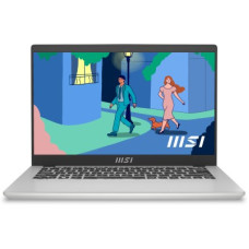 Deals, Discounts & Offers on Laptops - MSI Intel Core i3 12th Gen 1215U - (8 GB/256 GB SSD/Windows 11 Home) Modern 14 C12M-446IN Thin and Light Laptop(14 Inch, Urban Silver, 1.4 Kg)