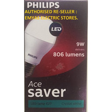 Deals, Discounts & Offers on  - Philips Ace Saver Base E27 9-Watt LED Bulb (Pack of 4, White)