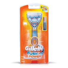 Deals, Discounts & Offers on Health & Personal Care - Gillette Fusion Power Razor for Men | 1 Pc | With styling back blade