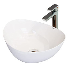Deals and Offers on - Lifelong LLBAWB01 White Table top Wash Basin/Glossy Finish/Counter top/Super White Color For Bathroom Deals, Discounts & Offers on - Lifelong LLBAWB01 White Table top Wash Basin/Glossy Finish/Counter top/Super White Color For Bathroom