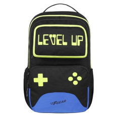 Deals, Discounts & Offers on Laptop Accessories - F Gear Level Up Laptop School Bag 34L Black Backpack