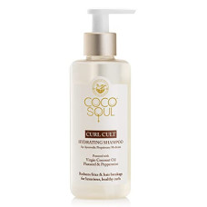 Deals, Discounts & Offers on Beauty Care - Coco Soul Curl Cult Hydrating Shampoo Ayurvedic Medicine | 100% Cold Pressed Virgin Coconut Oil | Flaxseed & Peppermint | From the Makers of Parachute Advansed | 200ml