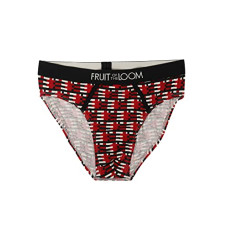 Deals, Discounts & Offers on Men - [Size M] Fruit of the Loom Men's Cotton Hip Brief (Pack of 1)
