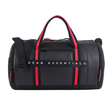 Deals and Offers on - Gear Clubsport 26L Medium Faux-Leather Water Resistant Travel Duffle Bag/Gym Bag/Sports Duffle Deals, Discounts & Offers on - Gear Clubsport 26L Medium Faux-Leather Water Resistant Travel Duffle Bag/Gym Bag/Sports Duffle