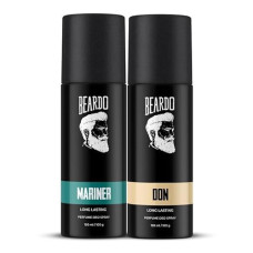 Deals and Offers on Beauty Care - Beardo Mariner Perfume Deo Spray 150ml and Don Perfume Deo Spray 150ml Combo Deals, Discounts & Offers on Beauty Care - Beardo Mariner Perfume Deo Spray 150ml and Don Perfume Deo Spray 150ml Combo