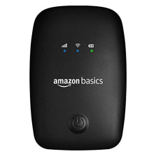 Deals and Offers on - amazon basics 4G LTE Wireless Dongle with All SIM Network Support | Plug & Play Data Card Stick with up to 150Mbps WiFi Hotspot | 2100mAh Rechargeable Battery| SIM Adapter Included (Black) Deals, Discounts & Offers on - amazon basics 4G LTE Wireless Dongle with All SIM Network Support | Plug & Play Data Card Stick with up to 150Mbps WiFi Hotspot | 2100mAh Rechargeable Battery| SIM Adapter Included (Black)