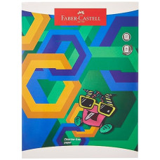 Deals, Discounts & Offers on Stationery - Faber-Castell LONG BOOK 24 CM X 18CM SQUARE ONE SIDE LINE AND ANOTHER SIDE BLANK, PAGES 172