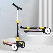 Deals and Offers on - Kidsmate Leo Kick Scooter for Kids, 4 Adjustable Height Scooter, Foldable & Attractive PVC Wheels with Rare Brakes Deals, Discounts & Offers on - Kidsmate Leo Kick Scooter for Kids, 4 Adjustable Height Scooter, Foldable & Attractive PVC Wheels with Rare Brakes