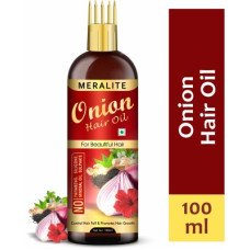 Deals, Discounts & Offers on  - Meralite Advanced Onion Hair Oil - Hair Growth Oil - Reduces Hair Fall Hair Oil(100 ml)