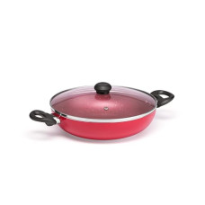 Deals, Discounts & Offers on Cookware - Butterfly Coral DLX Granite Kadai 240 MM IB WGL Velvet Red
