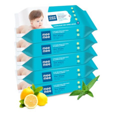 Deals, Discounts & Offers on Baby Care - Mee Mee Baby Gentle fresh Wet Wipes tissues for newborn babies/infants with Lemon extracts