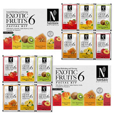 Deals and Offers on Beauty Care - NutriGlow Naturals Exotic Fruit Facial Kit with Honey, Vitamin E Deals, Discounts & Offers on Beauty Care - NutriGlow Naturals Exotic Fruit Facial Kit with Honey, Vitamin E