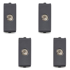 Deals and Offers on - Schneider Electric Opale-TV Socket, Dark Grey (Pack of 4) Deals, Discounts & Offers on - Schneider Electric Opale-TV Socket, Dark Grey (Pack of 4)