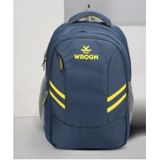 Deals and Offers on Backpacks - WROGNLarge 35 L Laptop Backpack Axe Bone backpack spacy unisex bags fits upto 18 Inches/college bag/school bag(Blue, Yellow) Deals, Discounts & Offers on Backpacks - WROGNLarge 35 L Laptop Backpack Axe Bone backpack spacy unisex bags fits upto 18 Inches/college bag/school bag(Blue, Yellow)