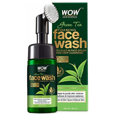 Deals and Offers on - WOW Skin Science Green Tea Foaming Face Wash - With Green Tea & Aloe Vera Extract - For Purifying Skin, Improving Radiance - No Parabens, Sulphate, Silicones & Color - 150 ml Deals, Discounts & Offers on - WOW Skin Science Green Tea Foaming Face Wash - With Green Tea & Aloe Vera Extract - For Purifying Skin, Improving Radiance - No Parabens, Sulphate, Silicones & Color - 150 ml