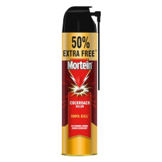 Deals, Discounts & Offers on Outdoor Living  - Mortein 425 ml + 200 ml Free - Cockroach Killer Spray, Crawling Insect Killer with Deep-Reach Nozzle | 100% Kill Guarantee