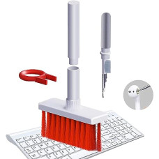 Deals and Offers on - Sounce Cleaning Soft Brush Keyboard Cleaner 5-in-1 Multi-Function Computer Cleaning Tools Kit Corner Gap Duster Keycap Puller Deals, Discounts & Offers on - Sounce Cleaning Soft Brush Keyboard Cleaner 5-in-1 Multi-Function Computer Cleaning Tools Kit Corner Gap Duster Keycap Puller