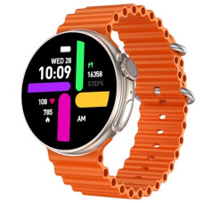 Deals and Offers on Electronics - Fire-Boltt Asteroid 1.43 Super AMOLED Display Smart Watch, One Tap Bluetooth Calling, 466 * 466 px Resolution, 123 Sports Modes, in-Built Voice Assistance, 350mAh Large Battery (Orange) Deals, Discounts & Offers on Electronics - Fire-Boltt Asteroid 1.43 Super AMOLED Display Smart Watch, One Tap Bluetooth Calling, 466 * 466 px Resolution, 123 Sports Modes, in-Built Voice Assistance, 350mAh Large Battery (Orange)